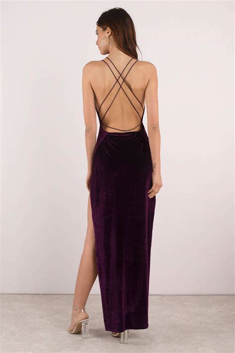 Maxine Rose Velvet Maxi Dress 26 Tobi Us