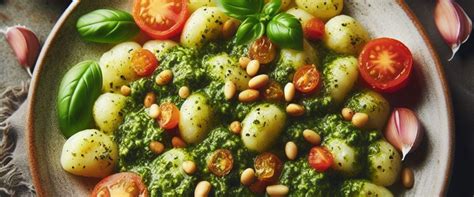 Receta de Ñoquis con Pesto