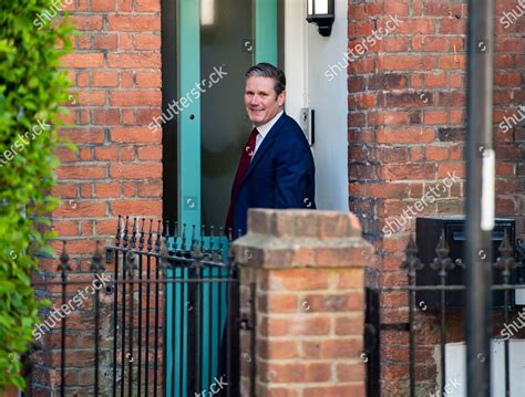 Keir Starmer Emerges His Kentish Town Editorial Stock Photo - Stock ...