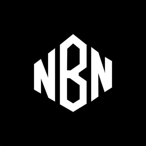 Dise O De Logotipo De Letra Nbn Con Forma De Pol Gono Dise O De