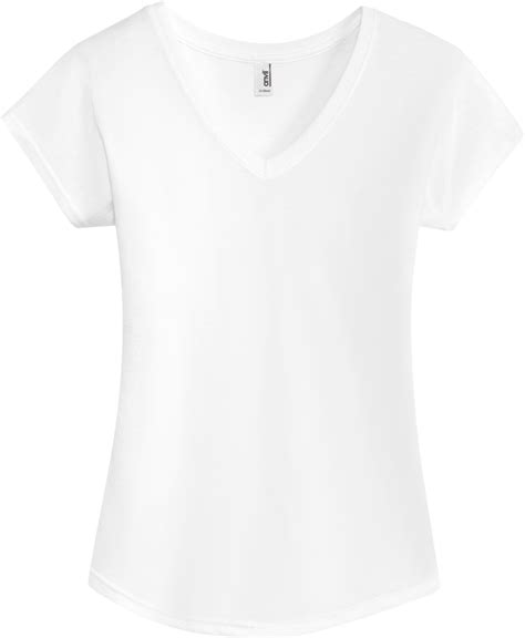 White V Neck T Shirt Template Png Clipart Large Size Png Image Pikpng