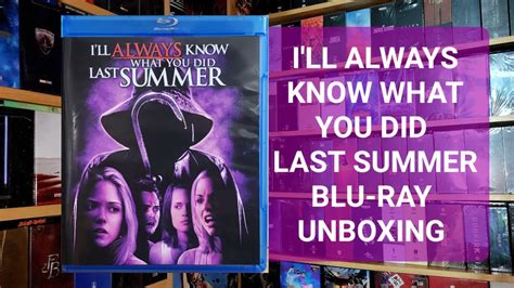 I Ll Always Know What You Did Last Summer Blu Ray Unboxing Menu Youtube