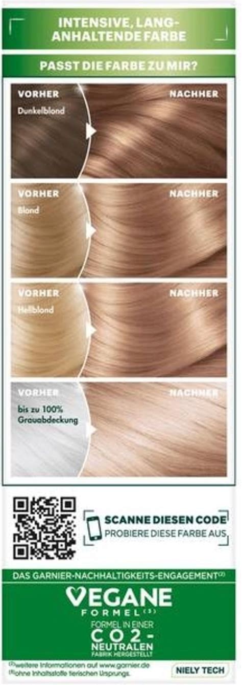 Garnier Nutrisse Ultra Creme Dauerhafte Pflege Haarfarbe Nr N Nude