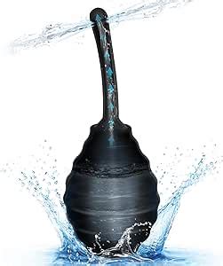 Enema Douche Bulb Ml Dual Anti Backflow Anal Douche Kit With Hole Nozzle Boilable Silicone