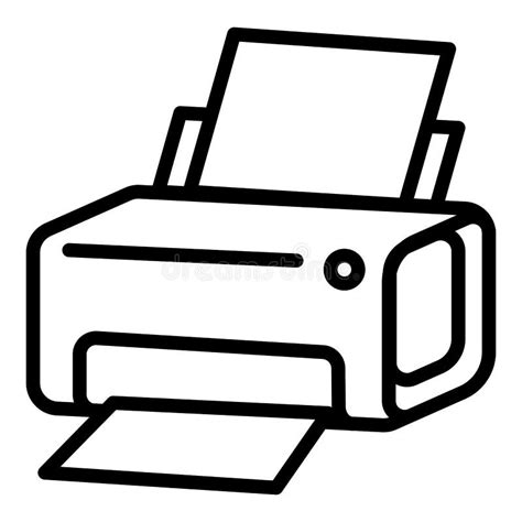 Icono De La Impresora Laser Estilo Simple Ilustraci N Del Vector