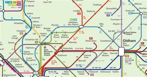 Map of Public Transport in Greater Manchester | SkyscraperCity Forum