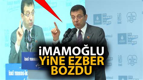 Ekrem İmamoğlu ndan ezber bozan konuşma Hükümete çağrı yaptı YouTube