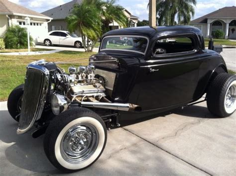 1934 Ford 3 Window Coupe Bandc Outlaw Body ~no Reserve~ Classic Ford Other 1934 For Sale