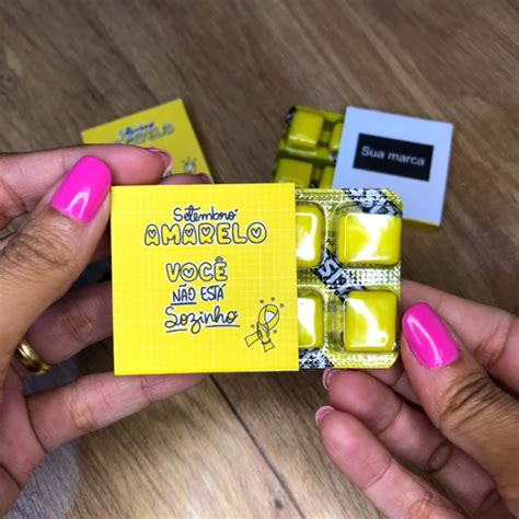 Chiclete Setembro Amarelo Un Elo Produtos Especiais