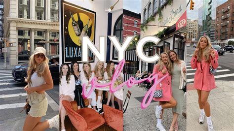 Nyc Vlog Girls Trip Outfit Ideas Youtube