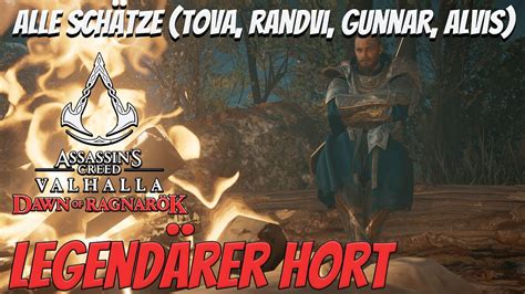 Assassin S Creed Valhalla Zeichen Ragnaröks Tutorial Legendärer Hort Alvis Randvi Gunnar