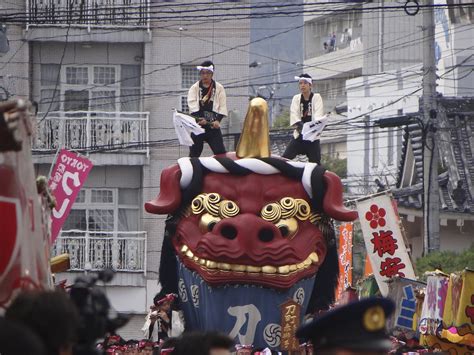 唐津曳山 唐津くんち 一番曳山 赤獅子 刀町：文政2年（1819） Chun Chih Fan Flickr