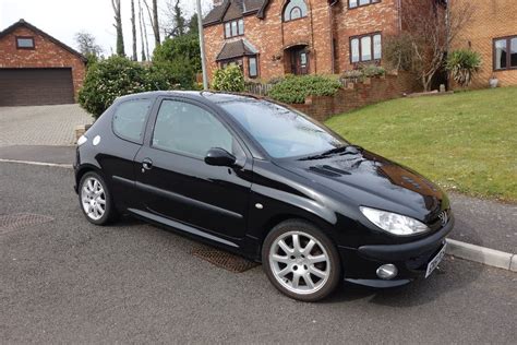 Black Peugeot 206 Gti Registered In 2001 Motd Until Nov 2016 Reduced To £850 For A Quick