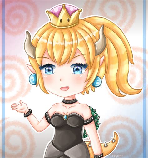 Bowsette By Angelinia On Deviantart