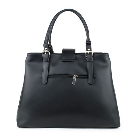 Geanta Piele Neagra Gf343