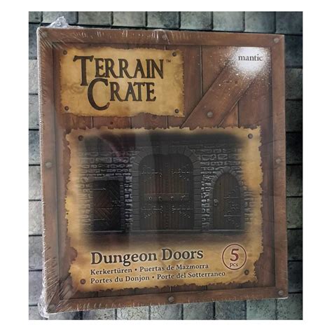 Terrain Crate Dungeon Doors Dungeons And Dragons Accessories Hobbies