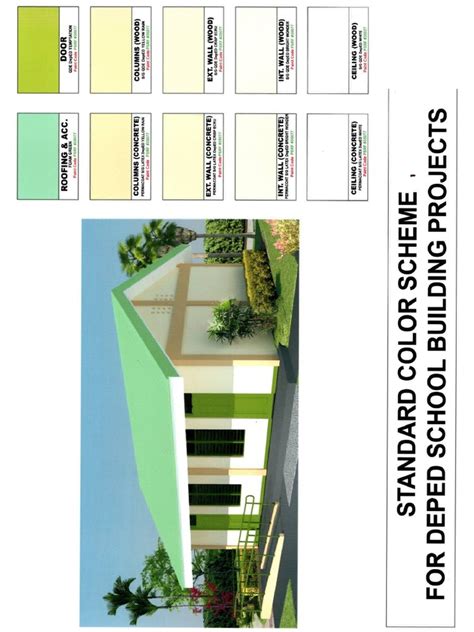 Deped Color Scheme School Buildings Pdf