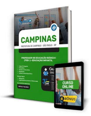 Acesse O Material Apostila Prefeitura De Campinas SP 2023