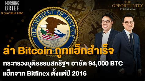 FINNOMENA The Opportunity Morning Brief 09 02 2022 ลา Bitcoin ถกแฮก