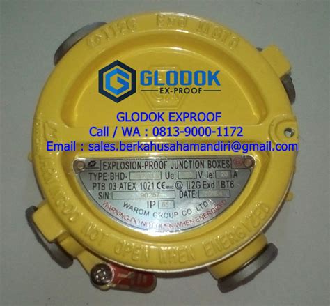 WAROM BHD51 Series Explosion Proof T Dooz Junction Box Glodok Exproof