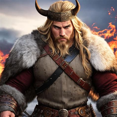 Create A Dramatic Portrait Of A Viking Berserker Th Openart