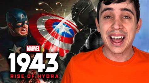 NOVO JOGO DO PANTERA NEGRA E CAPITÃO AMÉRICA ANUNCIADO MARVEL 1943