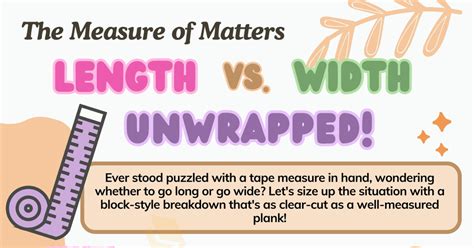 Length vs. Width: The Main Differences • 7ESL