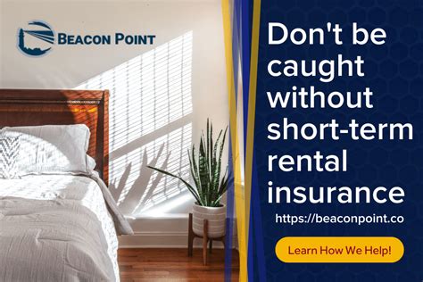 Don't be caught without short-term rental insurance | Beacon Point ...