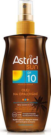 Astrid Sun Olej Na Opalov N Spf Ml Od K Zbozi Cz