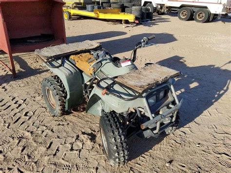 Inoperable Yamaha Bear Tracker 4 Wheeler Jandj Auctioneers Llc