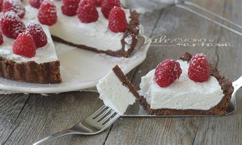 Crostata Con Lamponi Cremosa Senza Cottura E Facilissima