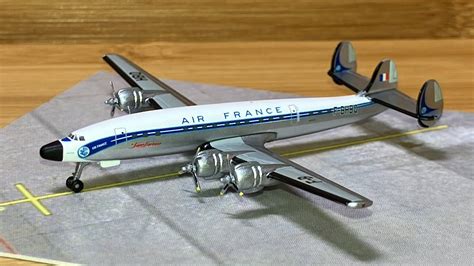 Unboxing Herpa Lockheed L Starliner Air France F Bhbq