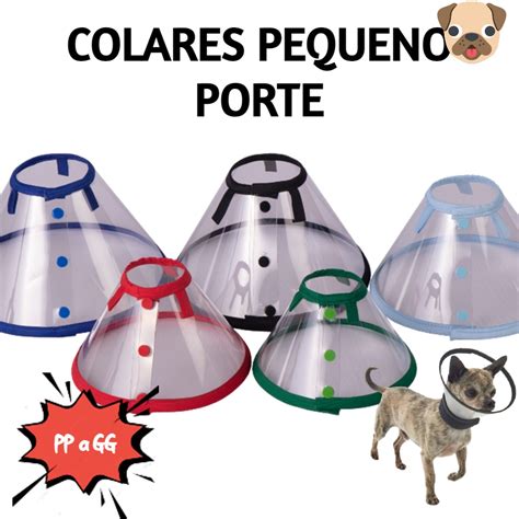 Colar Elizabetano Cirúrgico Premium Colorido Pet para Gatos e Cachorro