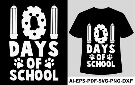 101 Days Of School Graphic By Mamunportfolio · Creative Fabrica