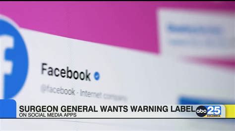 Surgeon General Calls For Warning Label On Social Media Apps Abc Columbia