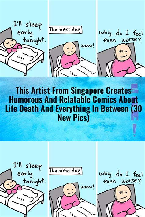 This Artist From Singapore Creates Humorous And Relatable Comics About