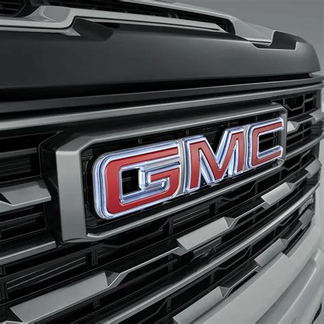 Behind Grill Led Bars And Illuminated Emblem Gmc At4 Forum