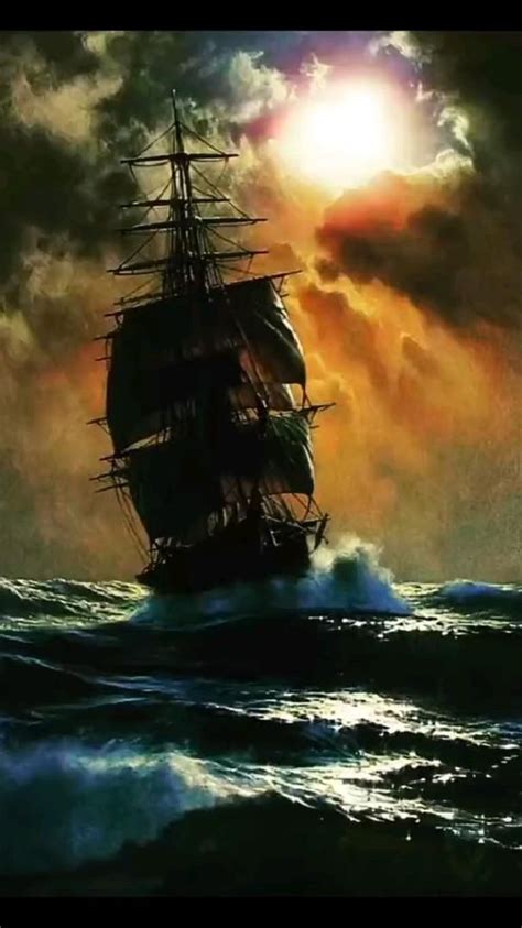 Pin By Elena Bretean On Pinuri Create De Tine Sailing Art Tall Ships