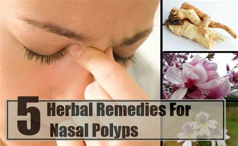 5 Herbal Remedies For Nasal Polyps ~ Mzizi Mkavu
