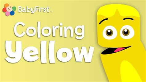 Babyfirsttv Color Crew Learn Colors Yellow Color Lesson For Kids