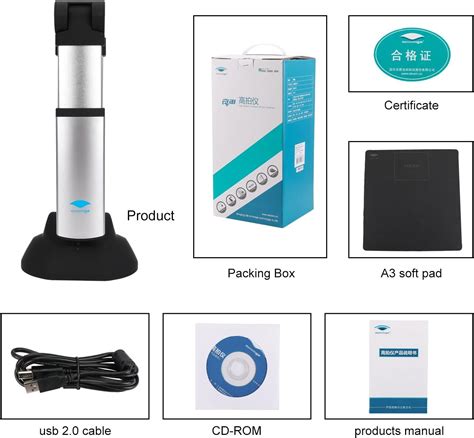 Eloam Document Camera S A Mp High Definition Portable Visualiser