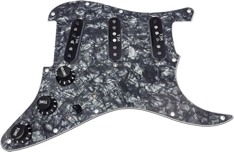 Hdcustom Guitar Supply Loaded Pickguard For Stratocaster With Seymour Duncan Yngwie