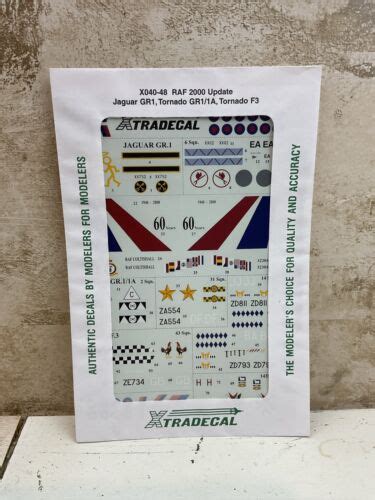 XTRADECAL X049 48 1 48 RAF 2000 UPDATE JAGUAR GR 1 TORNADO GR1 1A