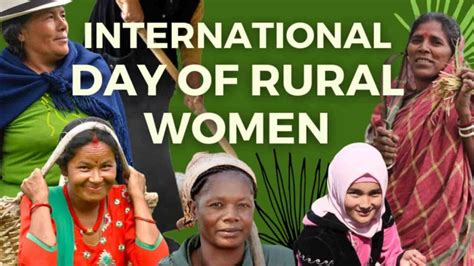 International Day Of Rural Women 2023 History FAQs Activities Dates