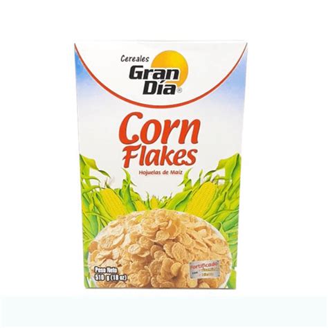 Cereal Corn Flake Grandia Hojuelas De Maiz 510 G