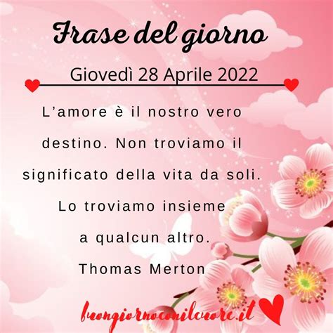 Buongiorno e Buon Giovedì le più belle frasi e immagini del 27 Aprile 2023