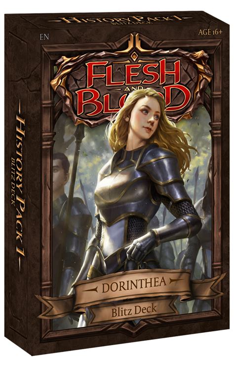 Flesh And Blood Tcg History Pack 1 Blitz Deck Dorinthea Versus