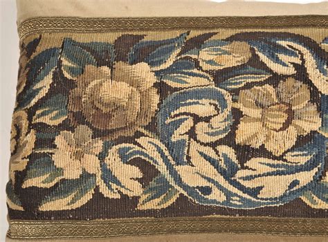 18th Century Tapestry Lumbar Pillow At 1stdibs