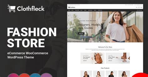 Thème WooCommerce pour magasin de vêtements de créateurs de mode Clothfleck