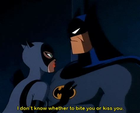 Batman Kiss  Find And Share On Giphy